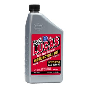 Lucas Oil Lucas, 20W50 Synthetic motor oil