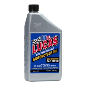 Lucas Oil Lucas, 10W40 Semi synthetic motor oil