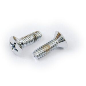 Gardner-Westcott GW, inspection cover mount screws. Chrome