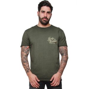 Lucky 13 Lucky 13 Vintage Iron t-shirt retro green