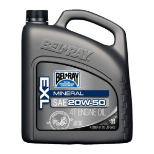 Bel-Ray Bel-Ray EXL mineral 4T engine oil 20W-50. 4L