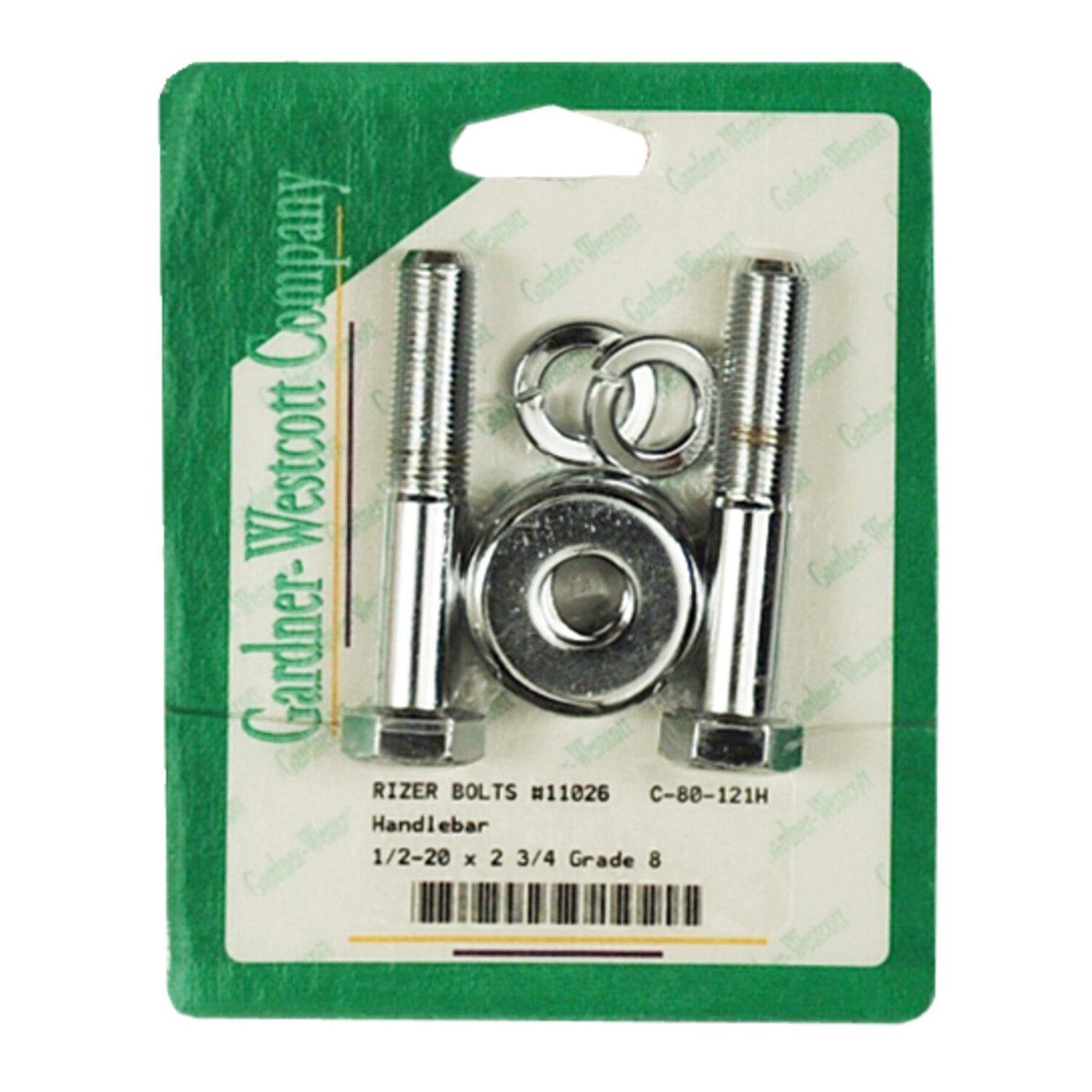 Gardner-Westcott Riser bolt kit 1/2-20 x 2-3/4 inch hex
