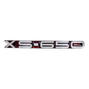 MCS Yamaha side cover emblem, red