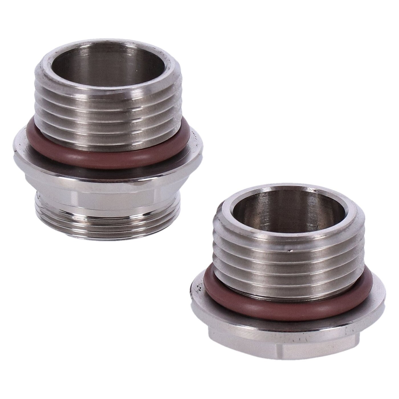 Pingel Pingel, gas tank EFI to carb adapter & plug kit. Polished - Image 2