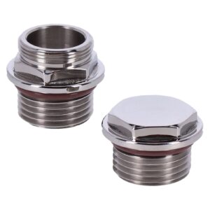 Pingel Pingel, gas tank EFI to carb adapter & plug kit. Polished