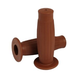 MCS Gripster, handlebar grip set. Brown