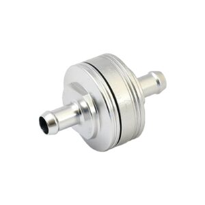 Golan Products Golan super mini fuel filter 1/4" (6 mm). Clear anodized