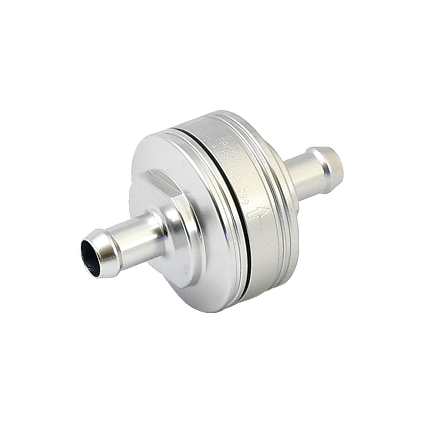 Golan Products Golan super mini fuel filter 1/4" (6 mm). Clear anodized