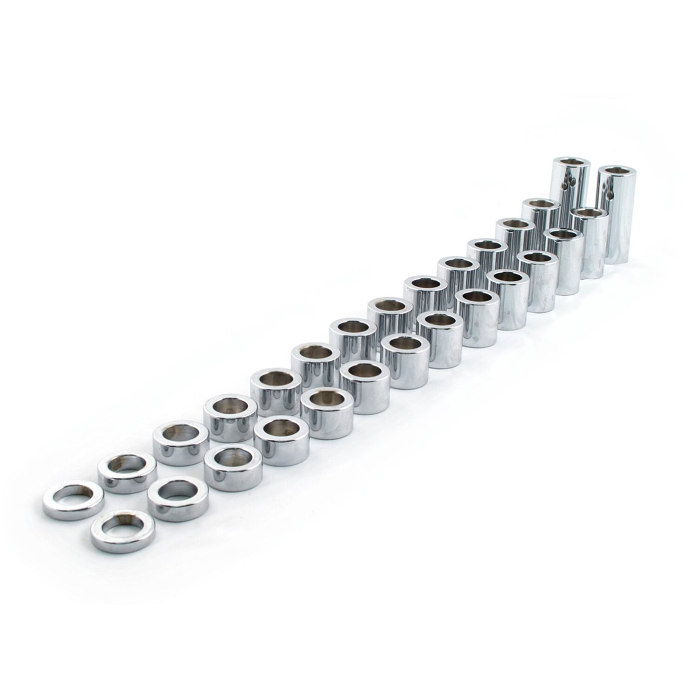 Paughco Paughco, Chrome steel axle spacer kit