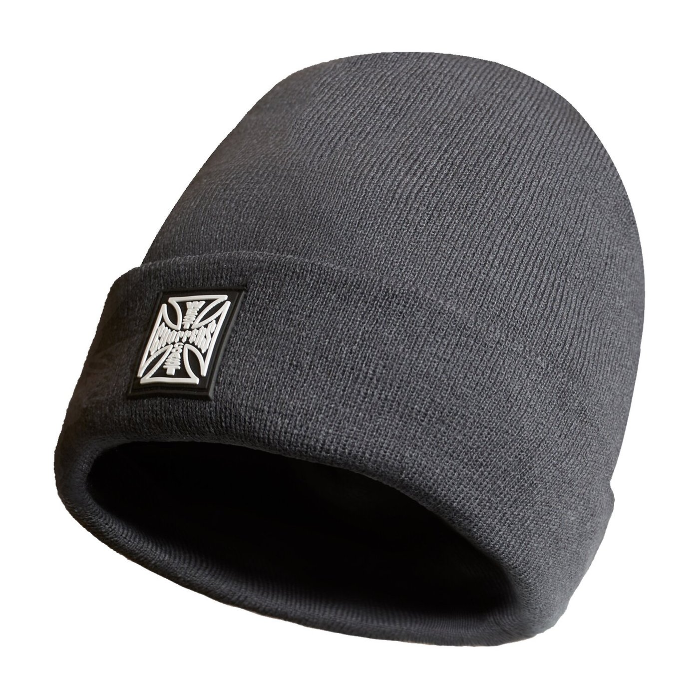 West Coast Choppers WCC Patch beanie grey