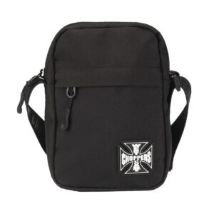 West Coast Choppers WCC Cross body travel bag black
