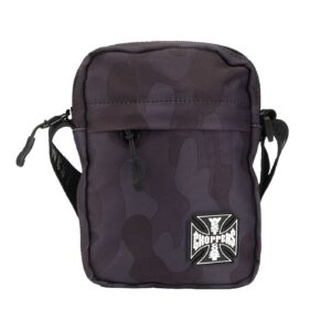 West Coast Choppers WCC Cross body travel bag grey camo