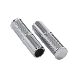 Kustom Tech Kustom Tech, FL handlebar grip set. Int. throttle, chrome
