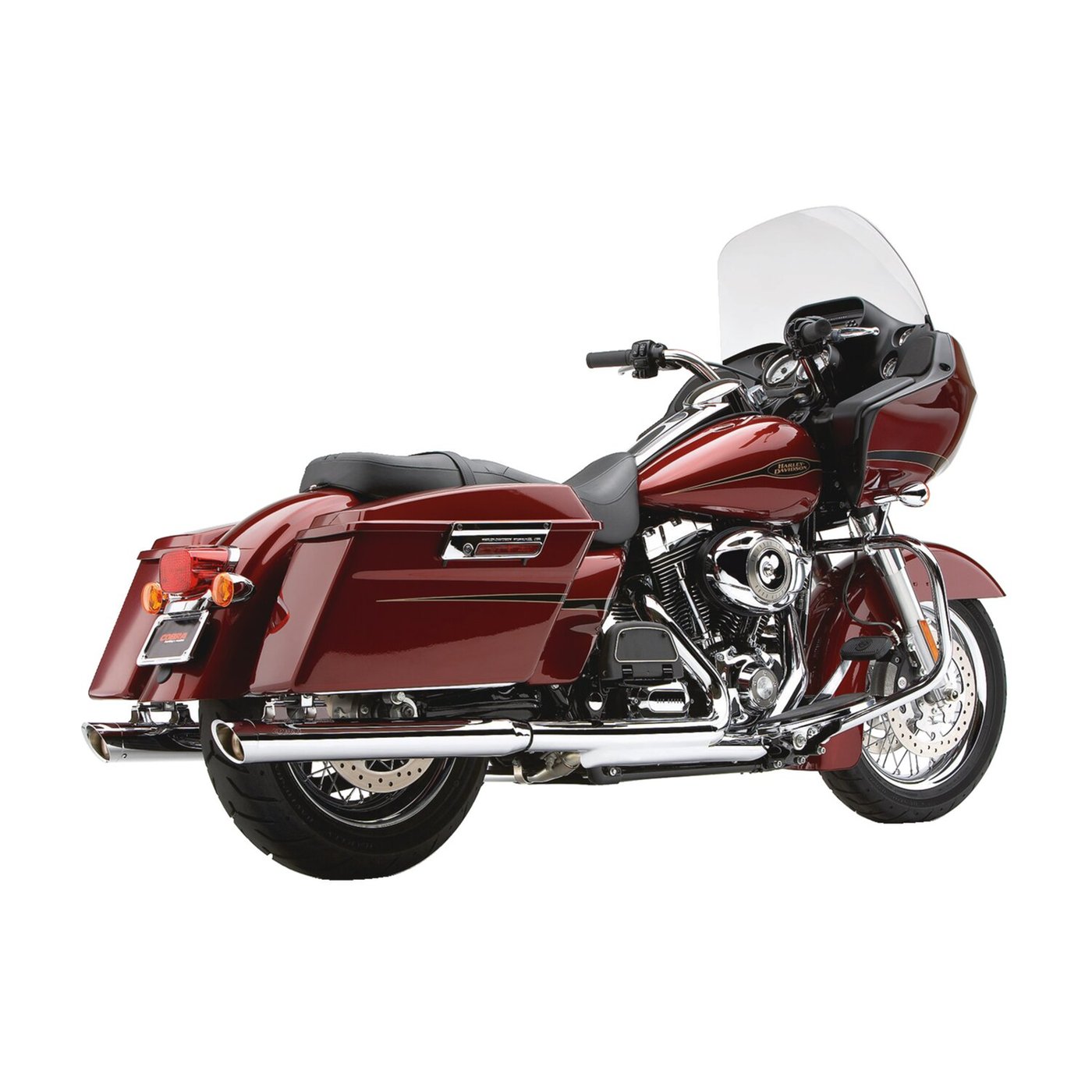 Cobra Cobra, 3" slip-on mufflers. Chrome