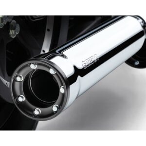 Cobra Cobra, 3" RPT Race Pro slip-on mufflers. Chrome