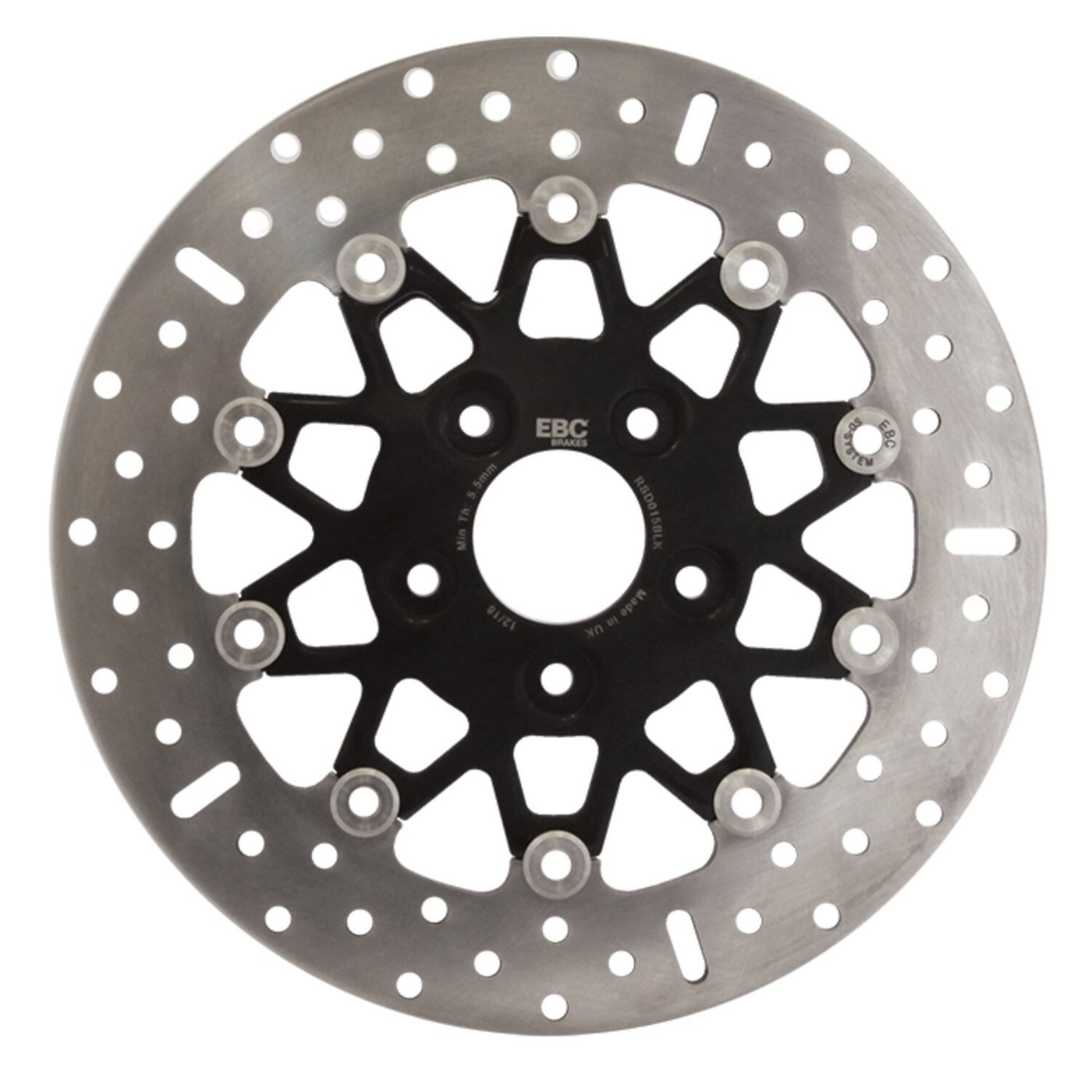 EBC EBC, black floating rotor