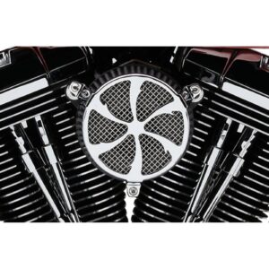 Cobra Cobra, naked air cleaner kit. Swept, chrome