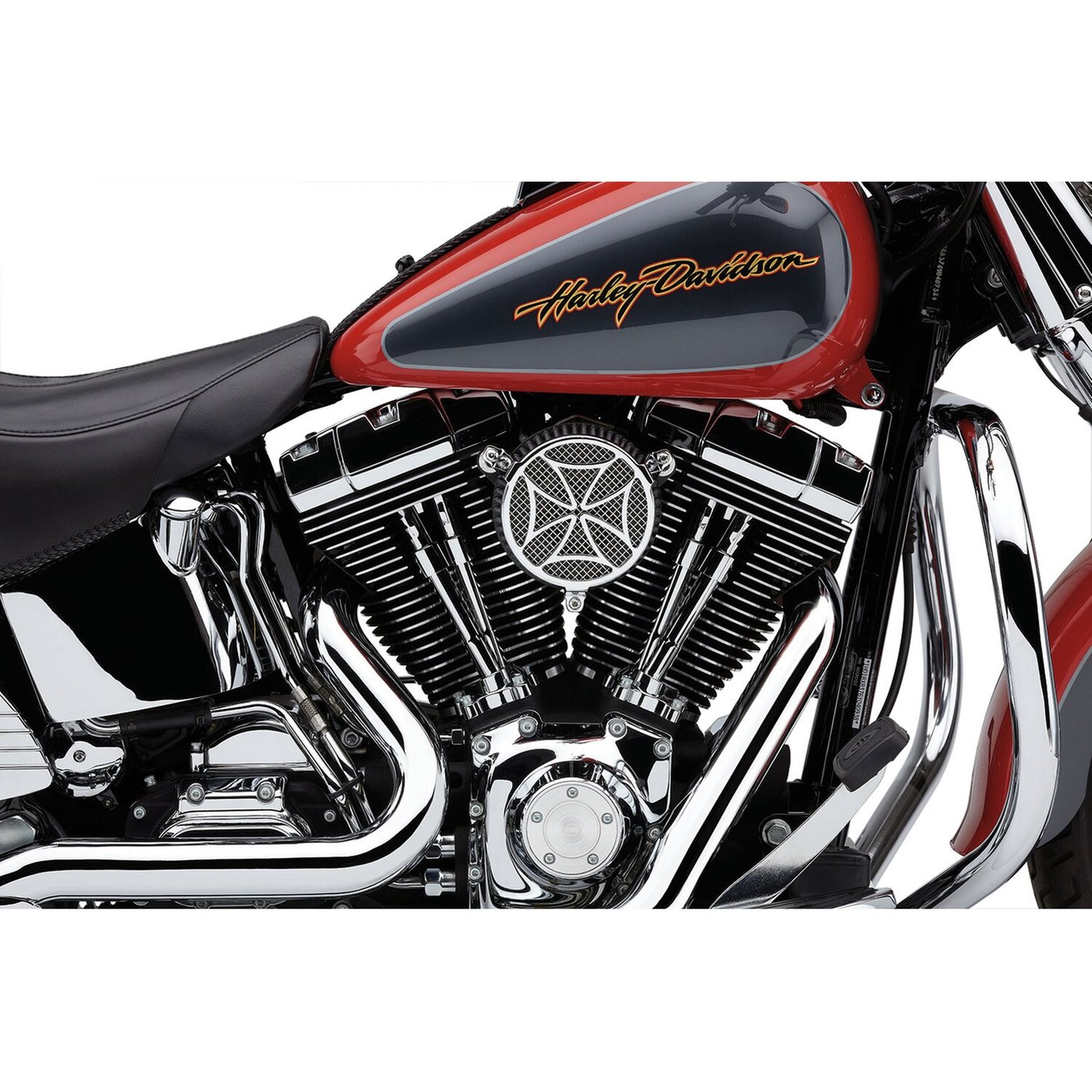 Cobra Cobra, Naked air cleaner kit Cross. Chrome - Image 2