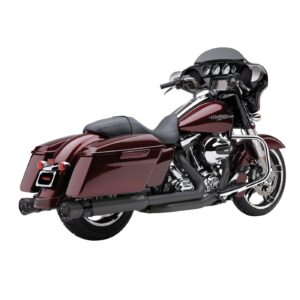 Cobra Cobra, 4" Race Pro slip-on mufflers. Black