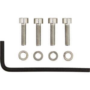 CV Performance CVP, float bowl screw kit for Keihin CV. Stainless allen