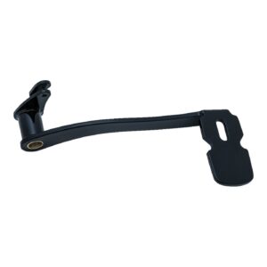 Kuryakyn Kuryakyn, Smooth extended brake pedal. Gloss black