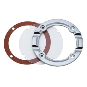 Kuryakyn Kuryakyn, Hypercharger clear trapdoor. Chrome