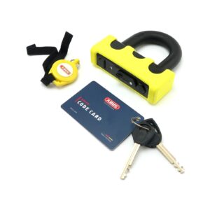 Abus Abus, Granit Power XS 67 padlock. Yellow. Blister pack
