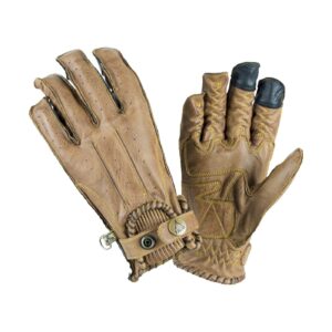 By City By City Second Skin gloves ladies mustard