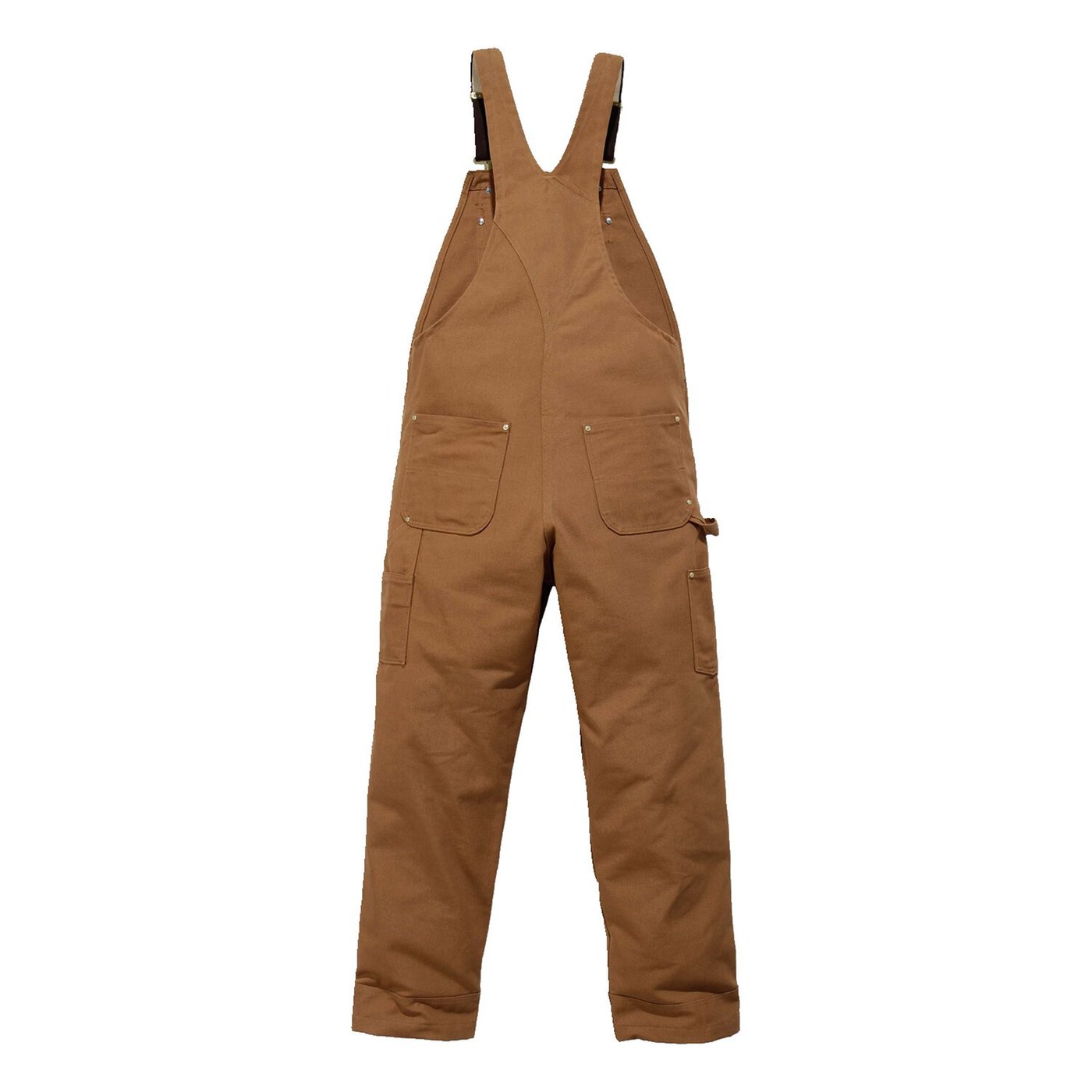 Carhartt Carhartt Relaxed Fit duck bib overall carhartt®brown - Image 2