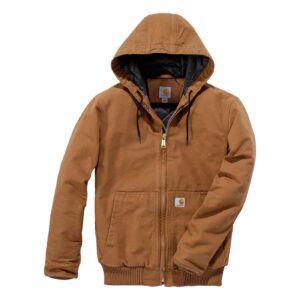 Carhartt Carhartt Washed insulated jacket Carhartt brown