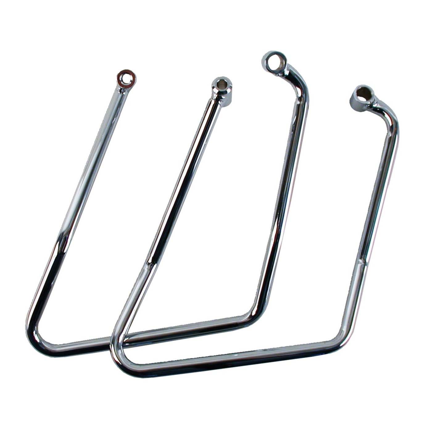 MCS Saddlebag support kit. Chrome