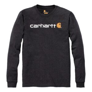 Carhartt Carhartt Logo graphic long sleeve carbon heather