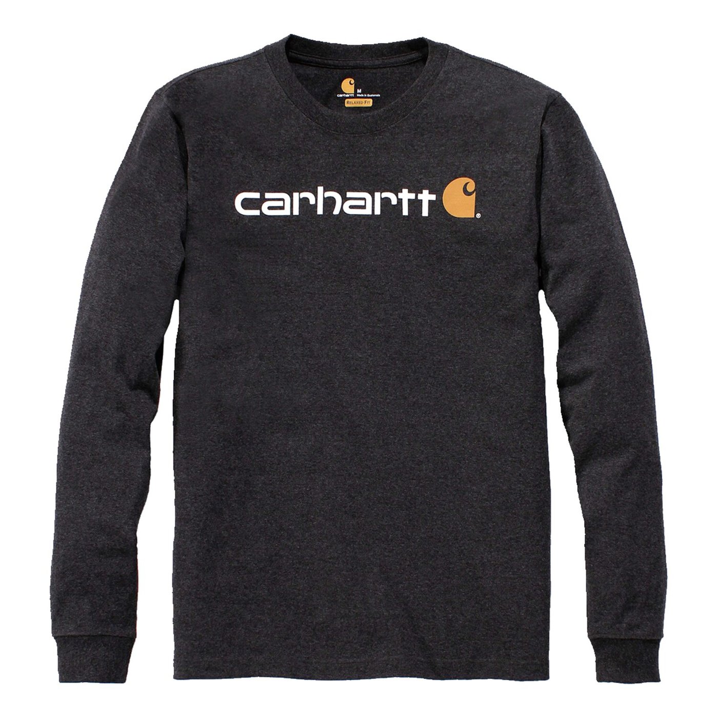 Carhartt Carhartt Logo graphic long sleeve carbon heather