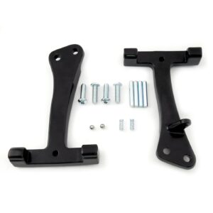 MCS Dyna passenger floorboard mount brackets. Black
