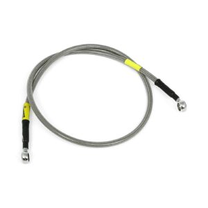 Goodridge Goodridge ABS brake line upper front, stainless clear coated