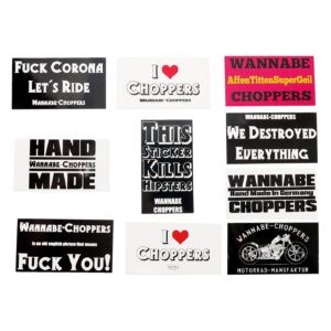Wannabe choppers Wannabe Choppers, sticker set