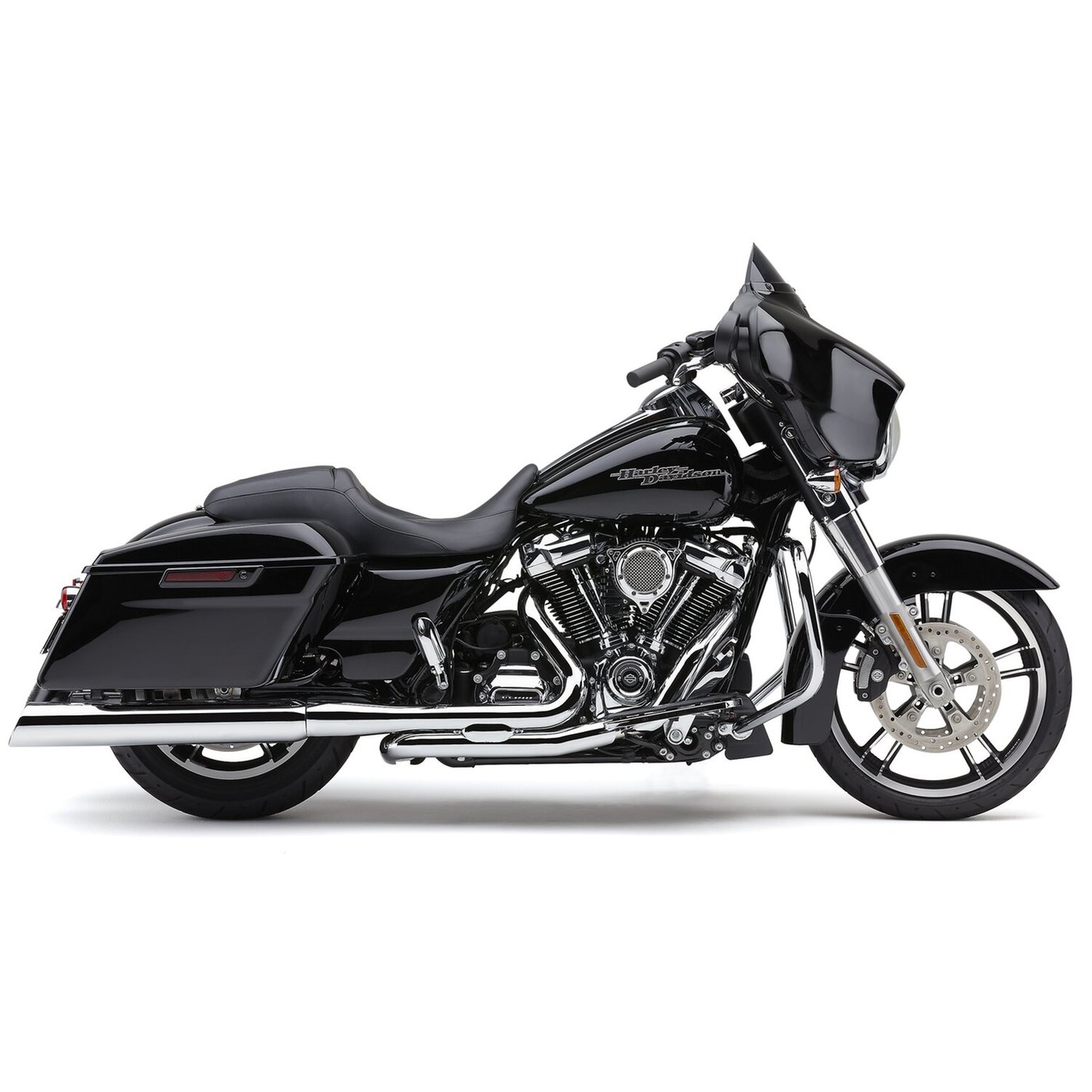 Cobra Cobra, 909 Upper Cut 4" slip-on mufflers. Chrome - Image 2