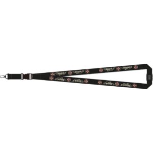 West Coast Choppers WCC Motorcycle CO. Lanyard black