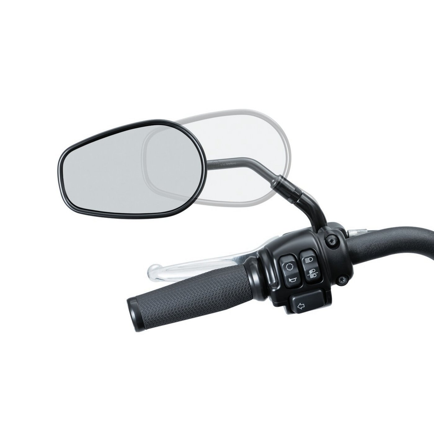 Kuryakyn Kuryakyn, Mirror stem extension. Black - Image 2
