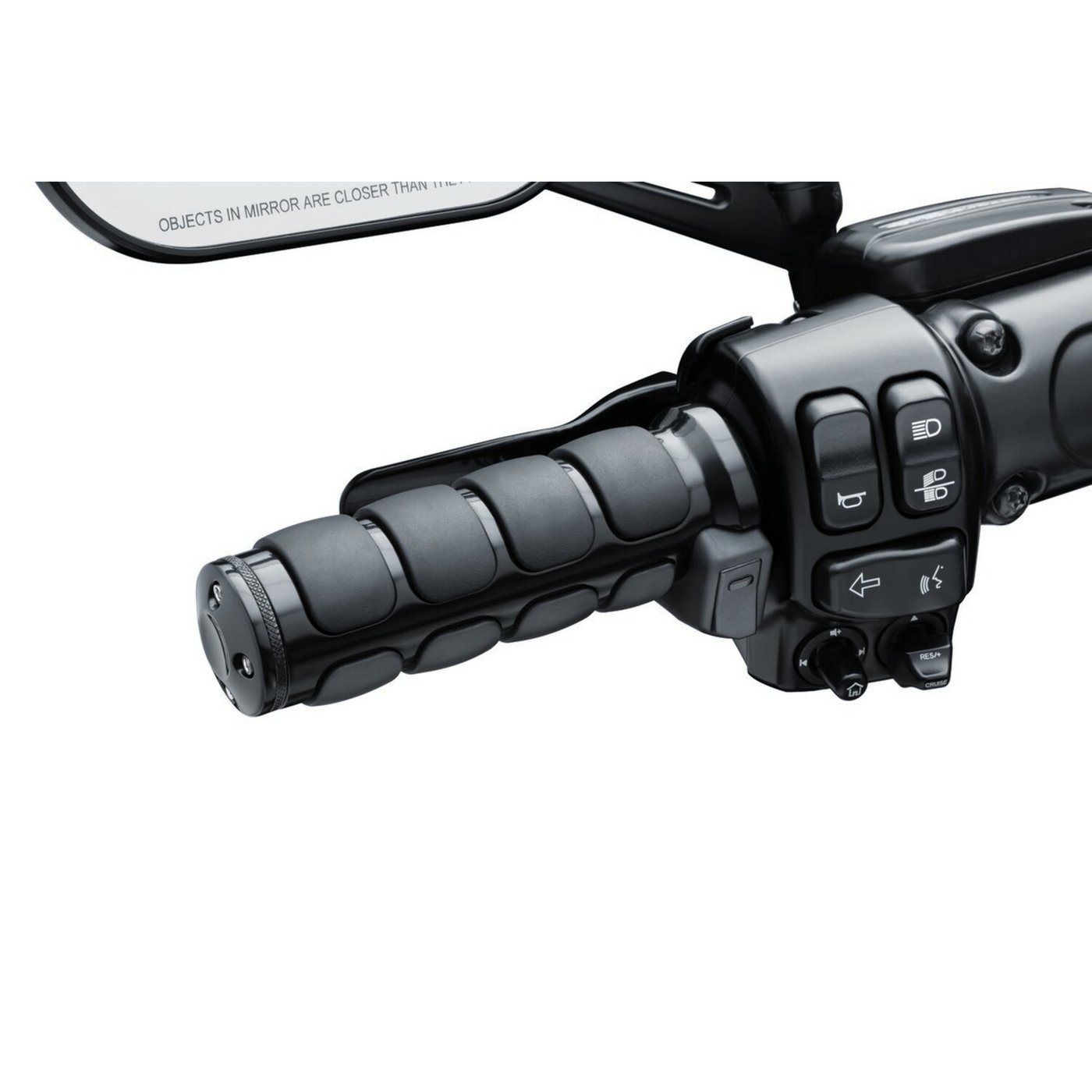 Kuryakyn Kuryakyn, Heated ISO grips. Gloss black - Image 2