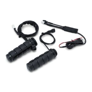 Kuryakyn Kuryakyn, Heated ISO grips. Gloss black