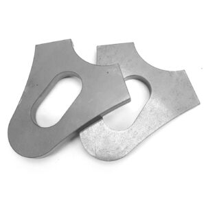 Westland Customs Westland Customs, rigid axle plates. Raw steel, 1"