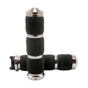 Avon Grips Avon air cushioned grips, heated, chrome