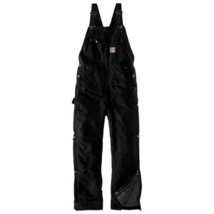 Carhartt Carhartt Duck insulated bib overall black