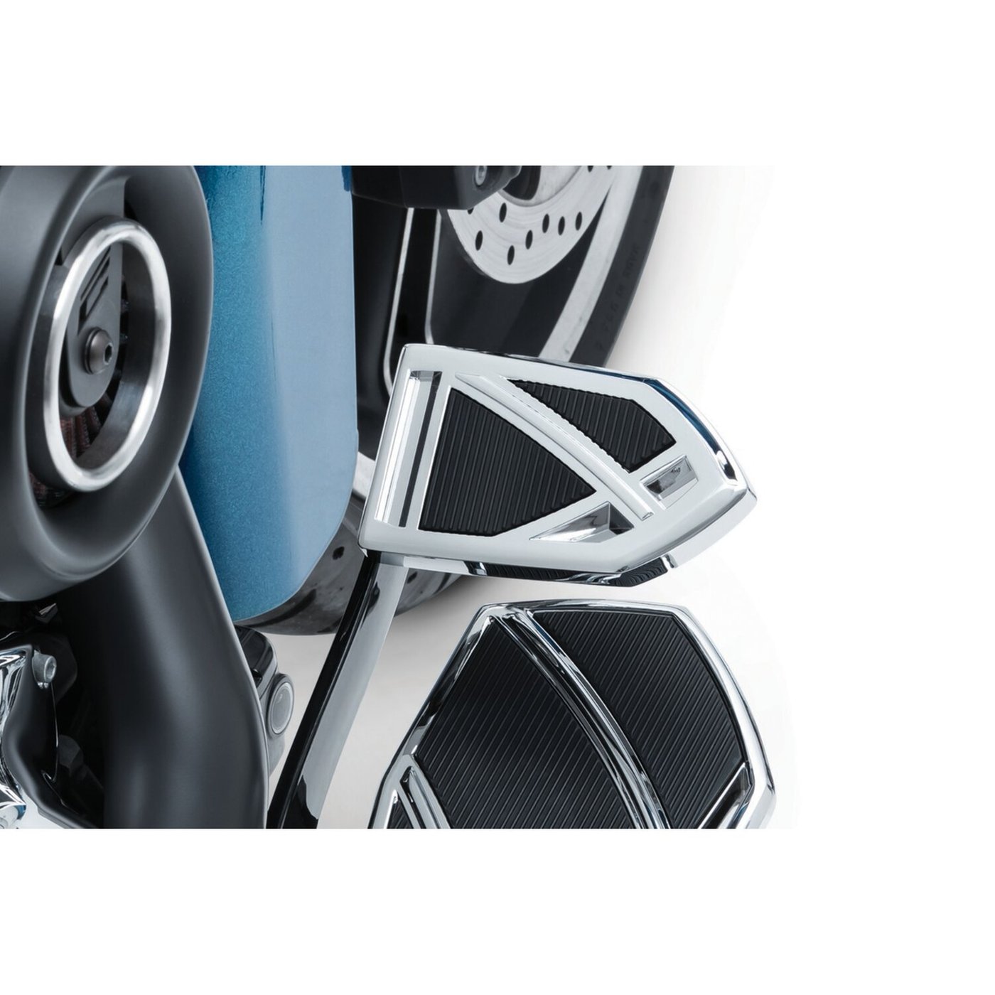 Kuryakyn Kuryakyn, Phantom brake pedal pad. Chrome - Image 2