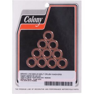 Colony 10mm brake seal washer