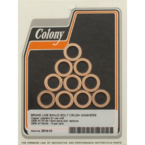 Colony 12mm brake seal washer