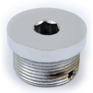 Gardner-Westcott XL oil fill plug, allen. chrome