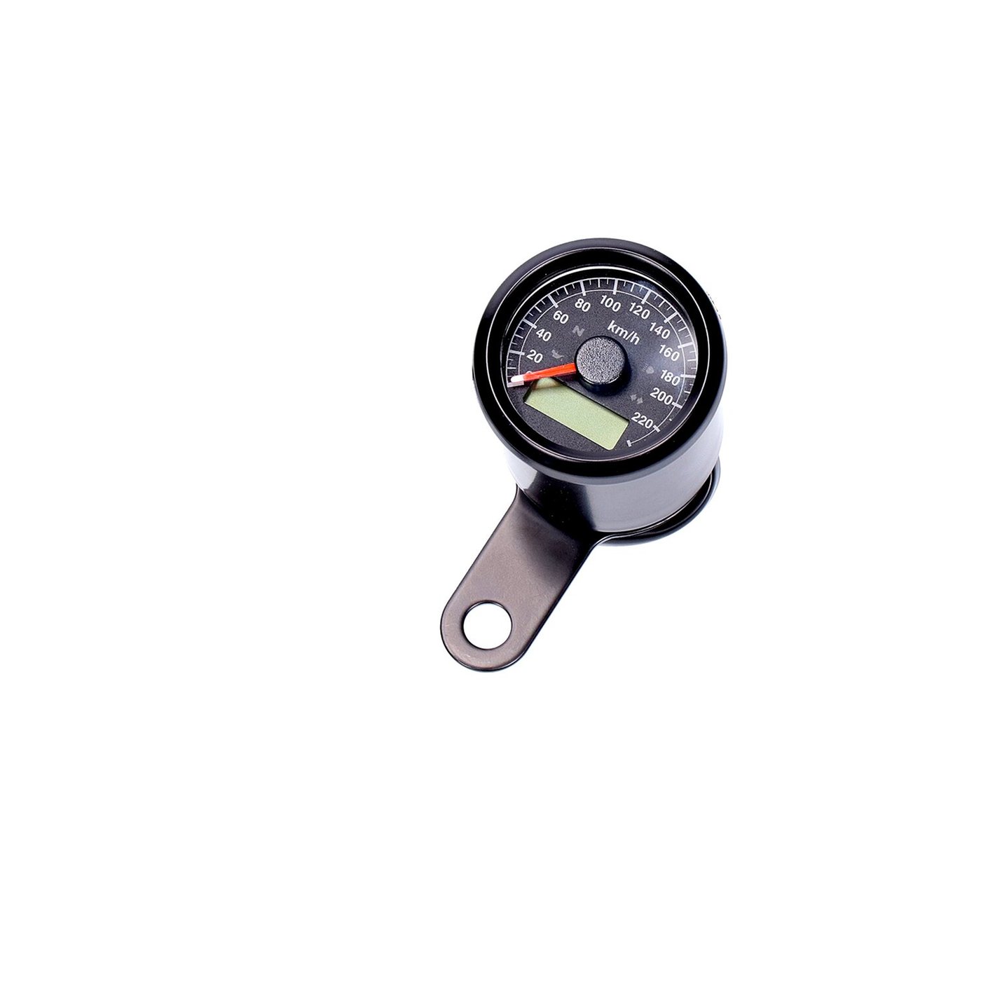MCS Stoker, electronic speedometer 48mm. Black, black face