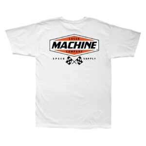 Loser Machine Company Loser Machine Overdrive t-shirt white
